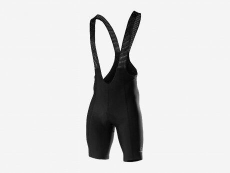Herren Short BIKE BIBSHORTS BASIC, BLACK, 50