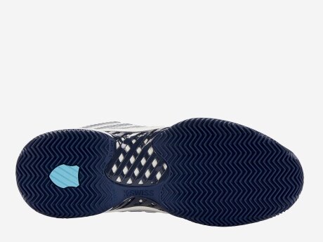 Herren Tennisschuhe HYPERCOURT EXPRESS 2, BLANC DE BLANC/BLUE OPAL/LOLLIPOP, 10 Herren Tennisschuhe HYPERCOURT EXPRESS 2, BLANC DE BLANC/BLUE OPAL/LOLLIPOP, 10