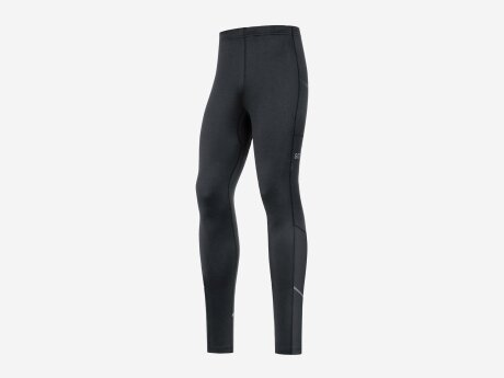 Herren Leggings Tights R3 Thermo, black, M