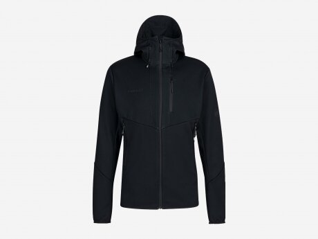 Herren Jacke Ultimate VI SO Hooded, black, XXL