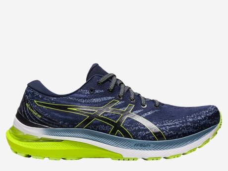 Herren Laufschuhe GEL-KAYANO 29, MIDNIGHT/LIME ZEST, 10