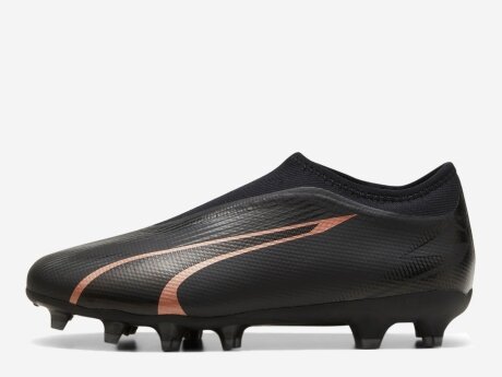 Kinder Fußballschuhe ULTRA MATCH LL FG/AG Jr, PUMA BLACK-COPPER ROSE, 5.5