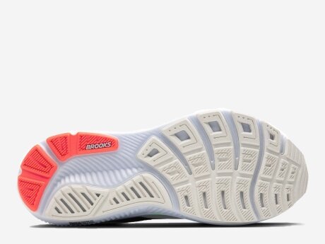 Herren Laufschuhe Ghost 17, White/Pink Clay/Gecko, 13