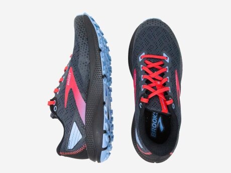 Damen Laufschuhe Divide 3, Ebony/Black/Diva Pink, 9.5