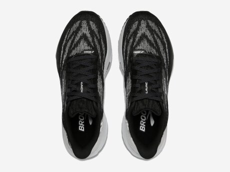 Damen Laufschuhe Launch 11, Black/White, 9