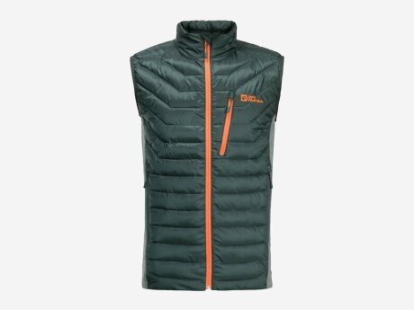 Herren Weste ROUTEBURN PRO INS VEST, black olive, L
