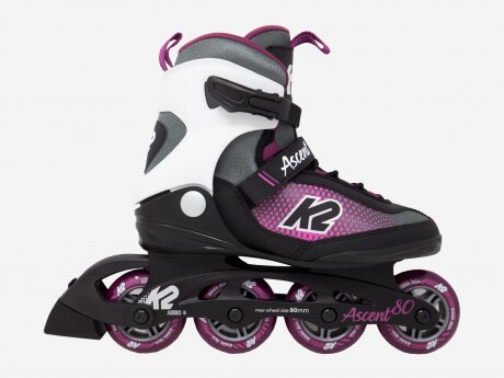 Damen  Ascent 80 Rollschuhe, Design, 10.5