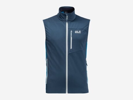 Herren Weste HIGHEST PEAK VEST, thunder blue, L
