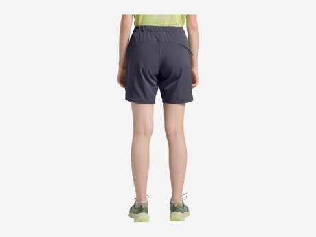 Damen Hose Hiking Alpine Short W, graphite, 36