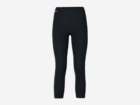 Damen Leggings PANTS 3/4 WARM, black, L