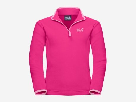 Kinder Fleecejacke GECKO, pink peony, 92