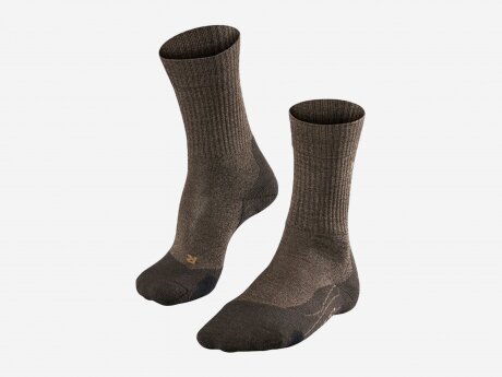 Damen Socken TK2 Wool, dark brown, 39-41