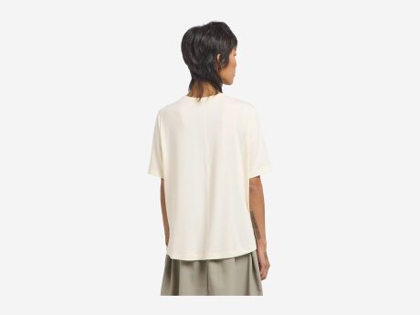Damen T-Shirt TRAVEL T W, cotton white heather, S