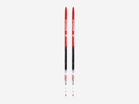 Unisex Langlaufski RACE PRO SKATE, black red, 46