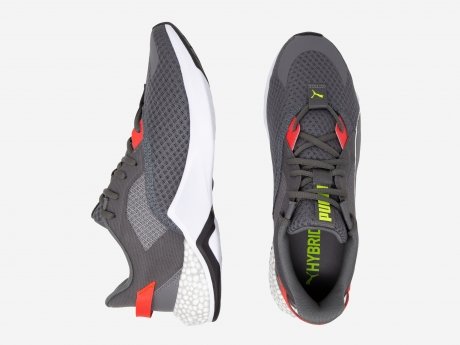 Herren Laufschuhe Hybrid NX Ozone, CASTLEROCK-LAVA BLAST, 9