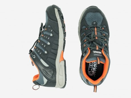 Kinder Outdoorschuhe Snap Junior, graphit/orange, 36