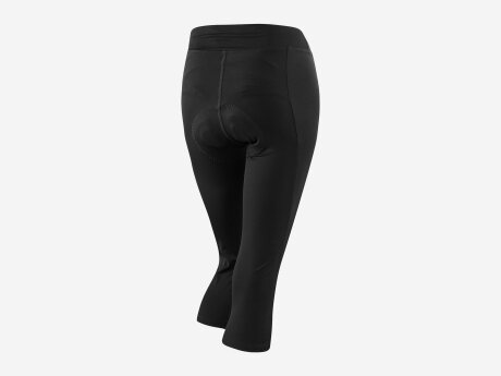 Damen Radhose 3/4 BIKE TIGHTS TOUR II, BLACK, 34