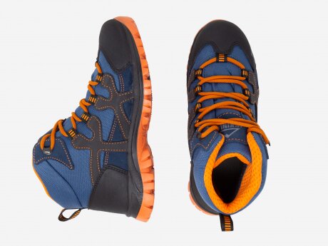 Kinder Outdoorschuhe Santiago Pro AQX, ANTHRACITE/BLUE ROYA, 38