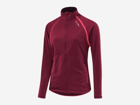 Damen Jacke ZIP-OFF, BURGUND, 38