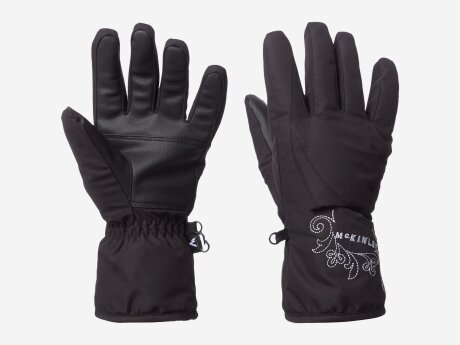 Damen Handschuhe Vaean ll, BLACK NIGHT, 7.5