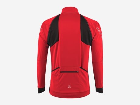 Herren Jacke BIKE ZIP-OFF JACKET SAN REMO 2 WS LIGHT, RED, 58