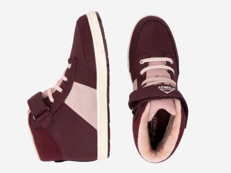 Kinder Outdoorschuhe Nelly II AQX, RED WINE/ ROSE DARK, 31