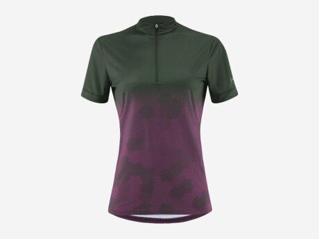 Damen Radtrikot BIKE SHIRT HZ MAJA, OLIVE, 46