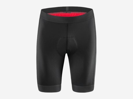 Herren Radhose BIKE TIGHTS BASIC GEL, BLACK, 54