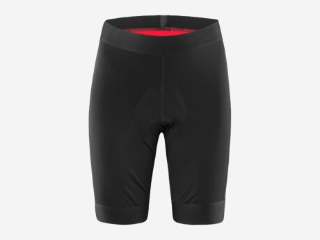 Damen Radhose BIKE TIGHTS BASIC GEL, BLACK, 46