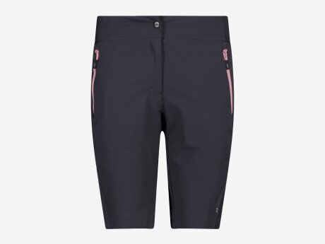 Damen Short Bermuda, ANTRACITE-FARD, 38