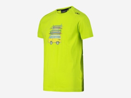 Kinder T-Shirt Baumwoll-T-Shirt, ACIDO-ANTRACITE, 104