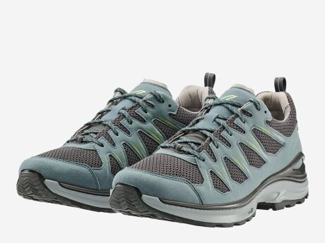 Herren Wanderschuhe INNOX EVO II LO, DUNKEL PETROL/GRAU, 8