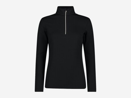Damen Pullover Softech Fleece, NERO, 42