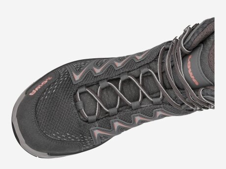 Damen Wanderschuhe INNOX PRO GTX MID Ws, anthrazit/rose, 5