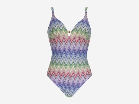 Damen Badeanzug Badeanzug, multicolor, 46B