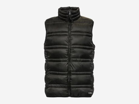 Herren Weste VEST SNAPS HOOD, NERO, 52