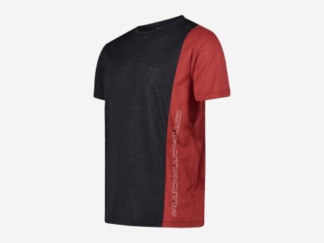 Herren T-Shirt T-SHIRT, ANTRACITE-RUST, 56