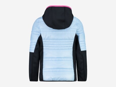 Kinder Jacke Hybridjacke für Mädchen mit Ripstop, SKYLIGHT, 176