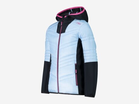 Kinder Jacke Hybridjacke für Mädchen mit Ripstop, SKYLIGHT, 176