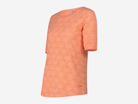 Damen T-Shirt Halbtransparentes T-Shirt, TANGERI, 40