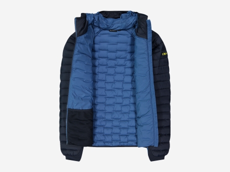 Herren Jacke Wattierte Jacke mit Sorona, BLUESTONE, 48