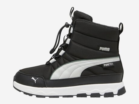 Kinder Winterschuhe Evolve Boot Puretex Jr, PUMA BLACK-GREEN FOG, 5.5