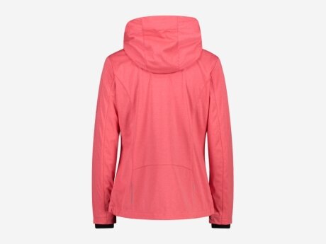Damen Jacke ZIP HOOD, RED KISS MEL., 44