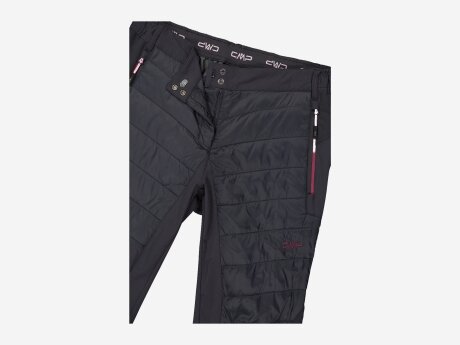 Damen Outdoorhose Hybrid Pant, ANTRACITE-PEONY, 38