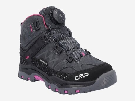 Kinder Wanderschuhe KIRUNA MID FITGO TREKKING, ANTRACITE-FESTIVAL, 28