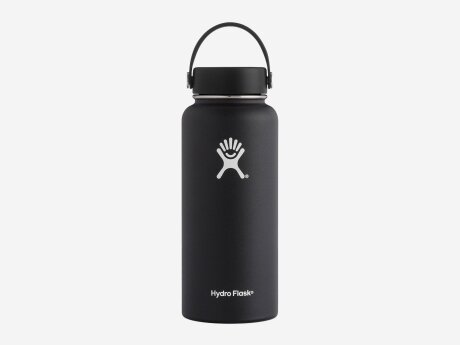 Unisex Trinkflasche Hydro Flask, BLACK, -