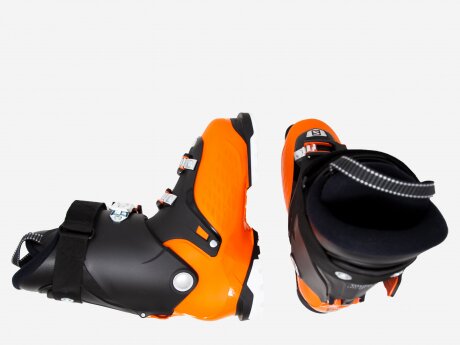 Kinder Skischuhe QST Access 70 T, Orange/BLACK, 26