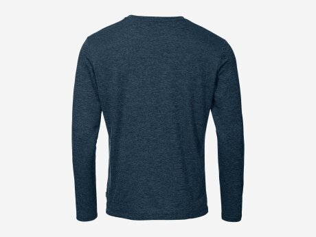 Herren T-Shirt Me Essential LS, dark sea uni, XXL Herren T-Shirt Me Essential LS, dark sea uni, XXL