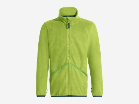 Kinder Fleecejacke Pulex, chute green, 92