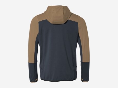 Herren Jacke Monviso Hoodet Grid Fleece Jacket, oat, L